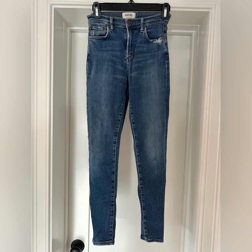 AGOLDE Mid-Rise Skinny Jean Size 24